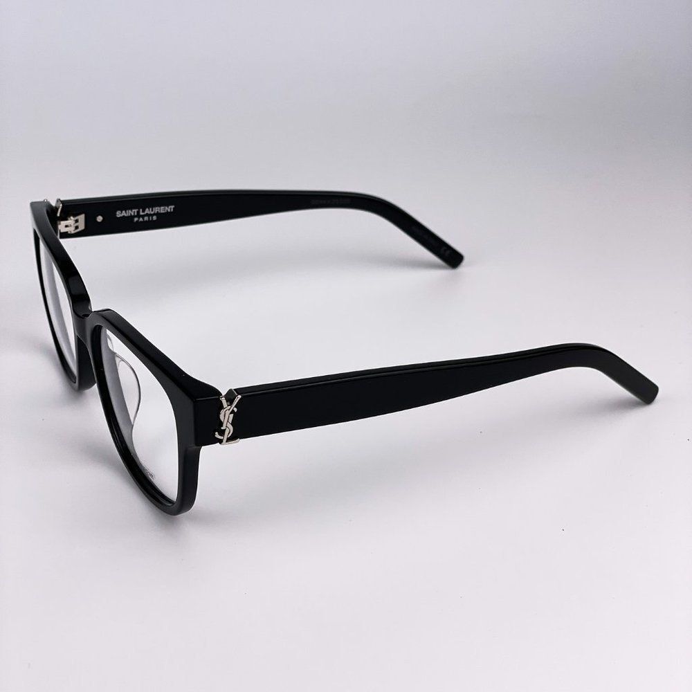 Saint Laurent SLM33/F 001 BRAND NEW Eyeglasses Cat Eye Black Women - Picture 6 of 9